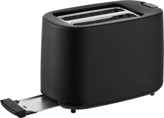 Tomado TBT1000B - Compacte broodrooster - Toaster - 2 lange sleuven - 7 standen - Zwart