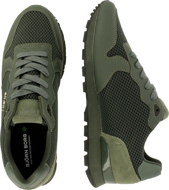 Björn Borg Sneakers - Maat 40 - Mannen - army groen - zwart