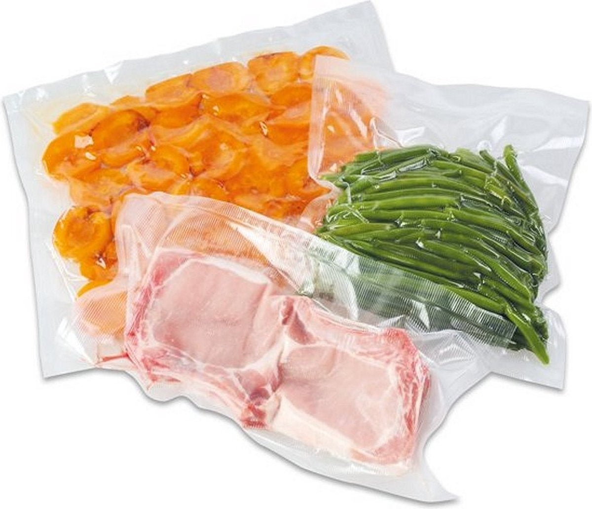 Solis Vacuumrollen 30 x 600 cm - Geschikt voor Diepvries, Magnetron en Sous Vide Koken - BPA-Vrij - Drielaags Vacuum Rollen - Vacuumfolie Rollen - 2 Stuks