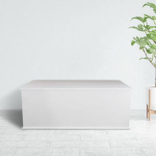 VDD - Opbergkist - 100 x 40 x 40 cm - Wit