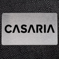 Casaria Relax Lounger, Ligstoel London, stof antraciet met verchroomde poten