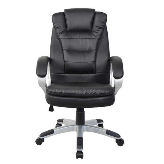 VDD Gaming Bureaustoel - Ergonomisch beweegbaar - Zwart - 62x50x115cm