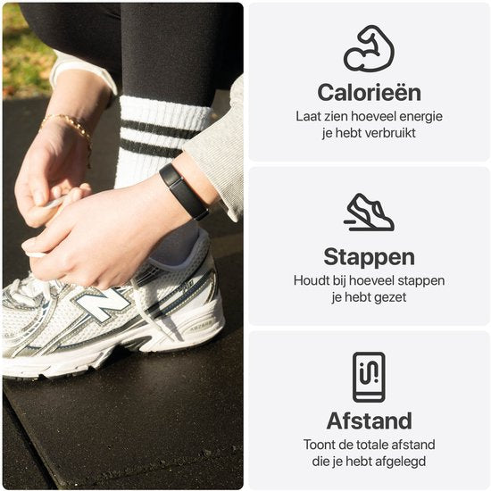 Activity Tracker - Waterdicht IP68 - Meet Hartslag, SpO₂ en Slaap - Stappenteller - Geanodiseerd Aluminium - BREND-App - Roze - BREND BR-2249
