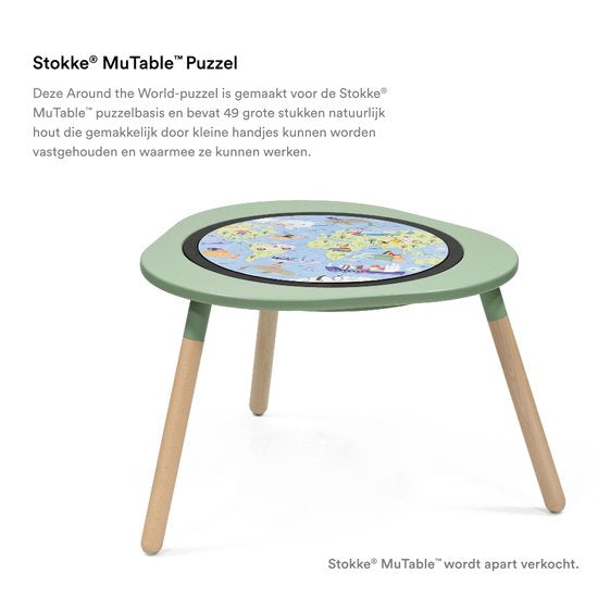 Stokke® MUtable™ V2 Puzzel - Rond De Wereld