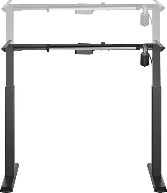 VDD Gaming - Bureau - Bureau Zit Sta Frame - Bureau Frame - Elektrisch Hoogte Verstelbaar - Bureaublad - Zwart - 85kg Draagkracht - 100 x 160 cm