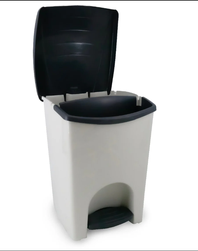 Sp-Berner recycling prullenbak 50 l - 2 compartimenten - kunststof