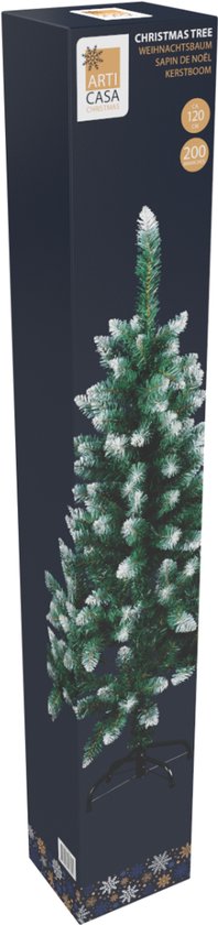 Arti Casa Kunstkerstboom 120 cm – Kerstboom Inclusief Standaard – Binnenboom Ø62 cm – Groen