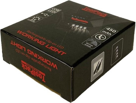 Cliplamp Sion - USB Oplaadbaar- Handbewegingssensor