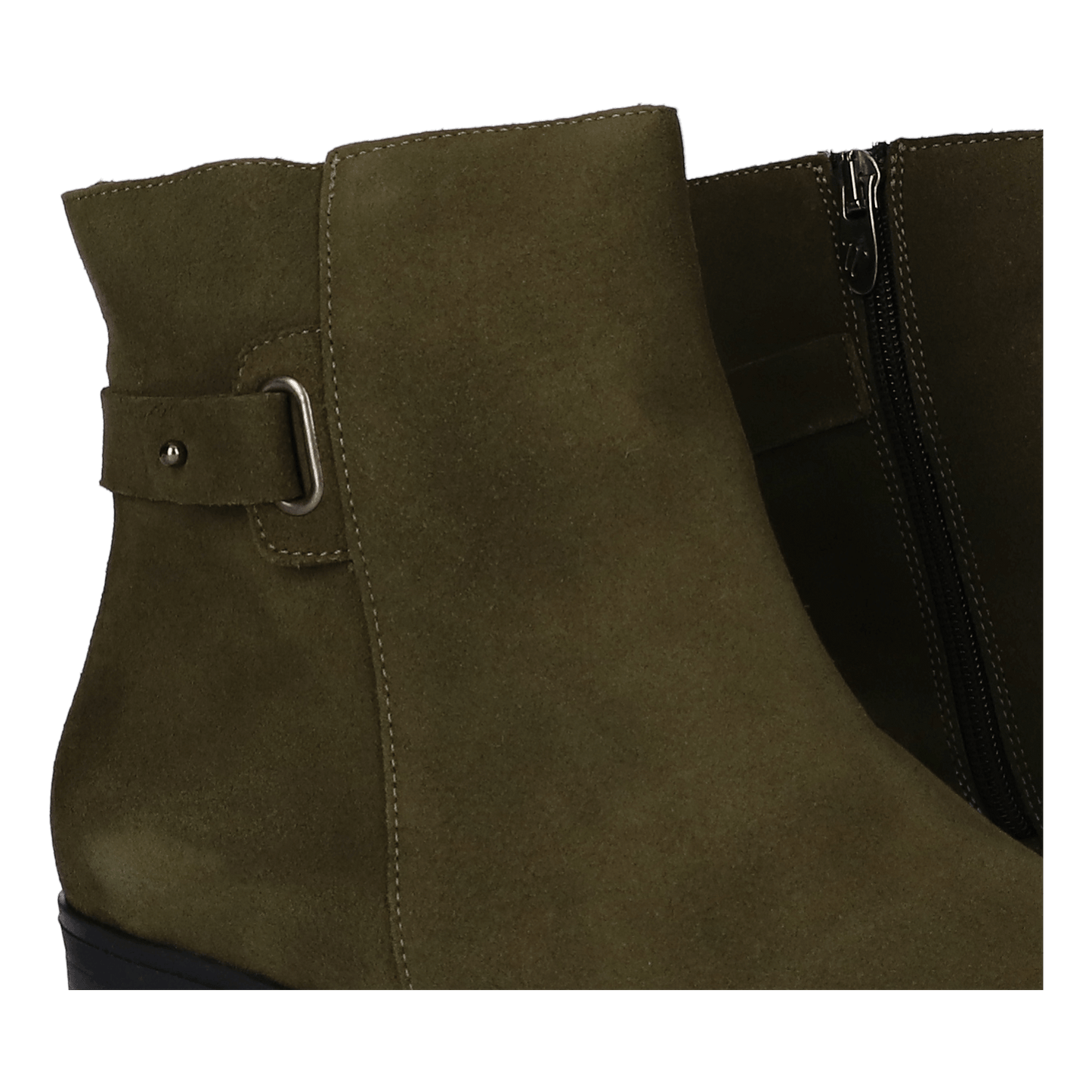 Toni Pons Terry-SY Enkellaarsjes Dames – Taupe – Suède Bovenwerk – Blokhak van 4 cm – Maat 36