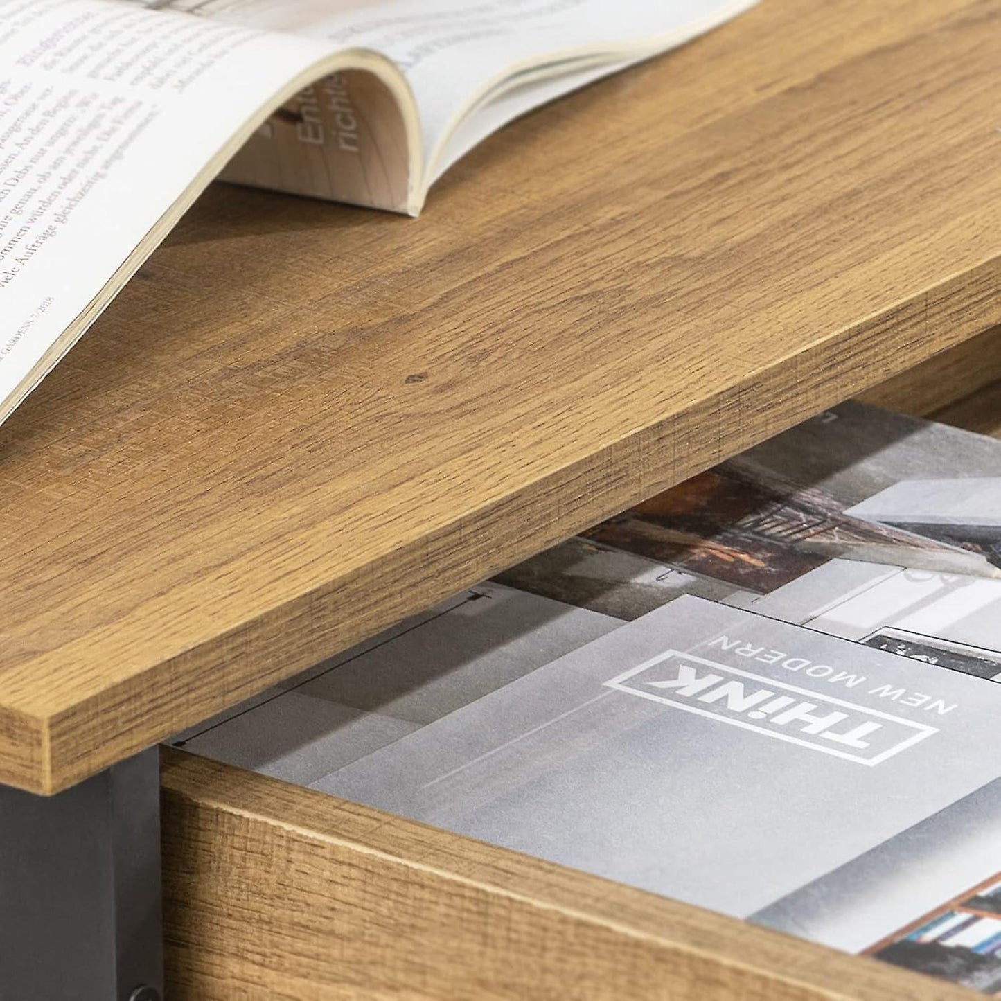 SoBuy - bureau - Zwart - 60x40x77 cm