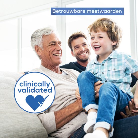 Beurer BM 44 Basic XL Bloeddrukmeter bovenarm - Aanbevolen door de Hartstichting - XL verlicht display - Manchet 22-30 cm - Klinisch gevalideerd - HealthManager Pro app - Onregelmatige hartslag