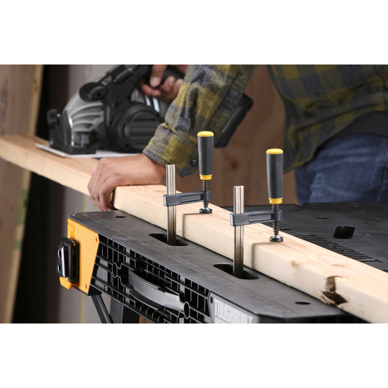 ToughBuilt QuickSet Werkbank WB-700 – Snel inklapbaar – 855 × 787 × 603 mm – Zwart