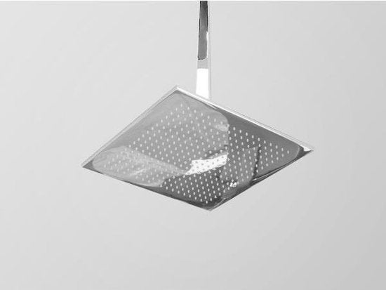 Regendouche Brauer Nurnberg Plafond 50cm Vierkant Chroom