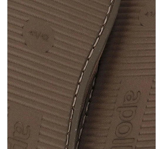 Apollo Home Boots Herenpantoffels – Suède – Maat 43/44 – Taupe