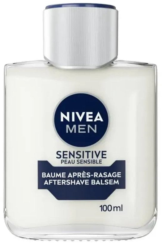 NIVEA MEN Sensitive Aftershave Balsem - voor de Gevoelige Huid - Trekt Snel In - Alcoholvrij - 100ml