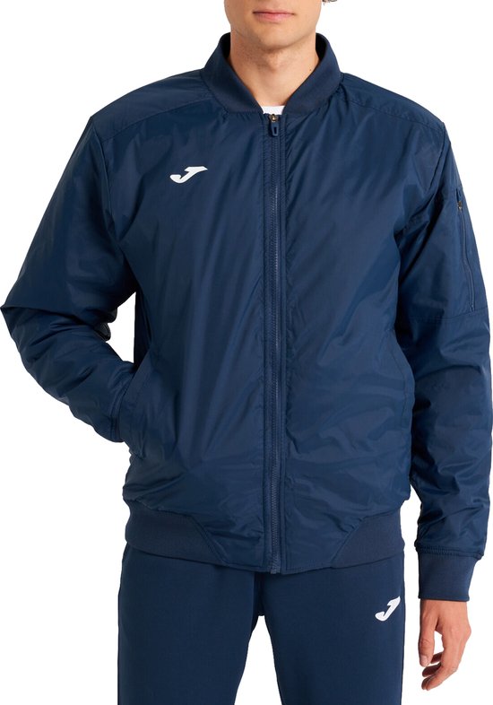 Joma Cervino Bomber Anorak Jacket 101293-331, Mannen, Marineblauw, Jasje, maat: S
