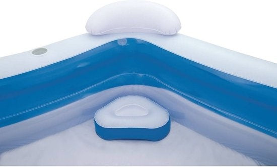 Bestway - Vijfhoekig Familiezwembad - 213x207x69 cm