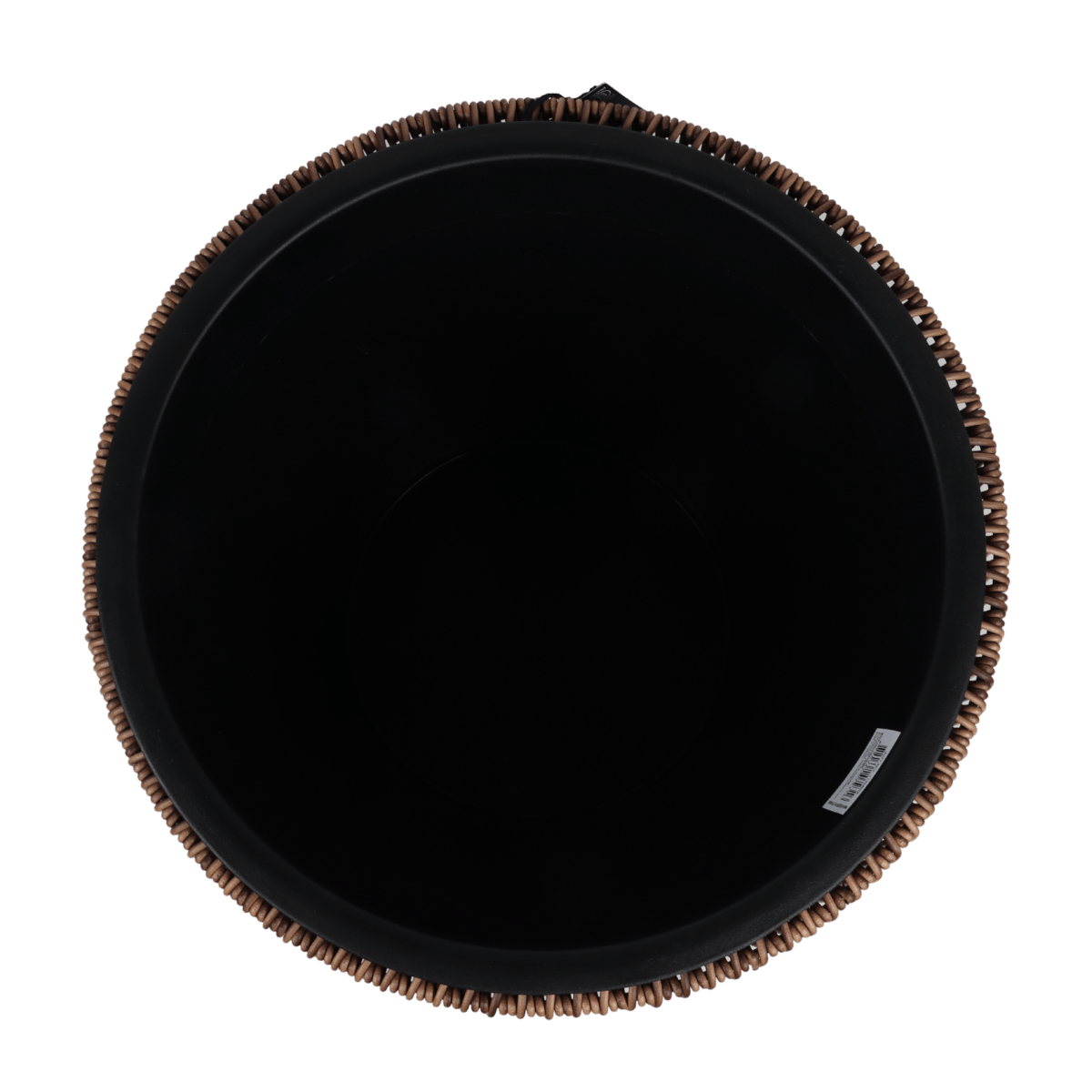 Mica Decorations Pot Peta Rond - Donkerbruin - 20x22 cm