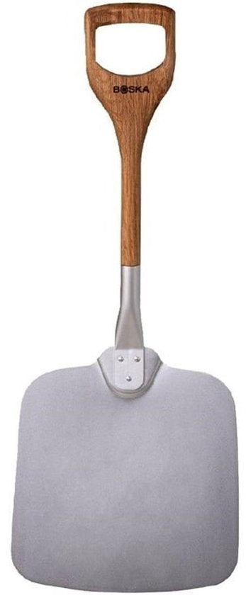 Boska Pizzaschep Barbecue - Kort handvat - Stabiel - Aluminium - Eikenhout - BBQ Accessoires