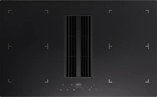 Boretti MLIH84 - Inductie kookplaat met afzuiging - Hood-in-hob - 83cm - 4 kookzones