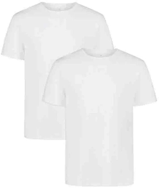 Under Armour Performance Cotton Crew Neck T-Shirt - 4-pack - maat L - White