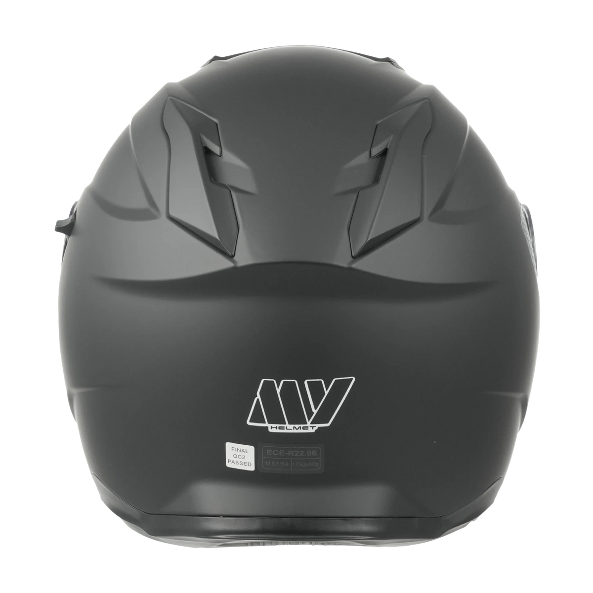 MY Flip-Up Systeemmotorhelm – ECE 22.06 Gecertificeerd – Maat M – Matzwart en Zilver – ABS