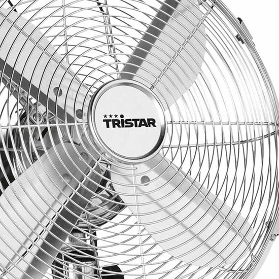 Tristar VE-5953 Tafelventilator Chroom - Diameter 30 cm - Drie snelheden