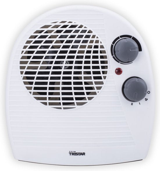 Tristar Elektrische Kachel KA-5046 - Ventilatorkachel - Zowel warmen als koelen - 3 standen - Wit