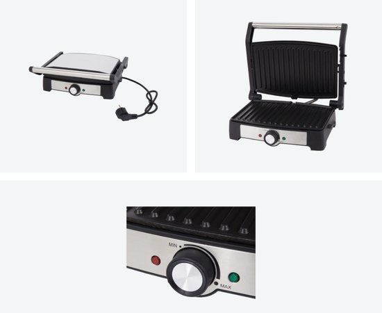 Multigrill 1500 Watt 27,8 x 17 anti-aanbak