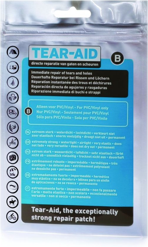Tear-Aid - Reparatiemiddel - Type B - standaard set