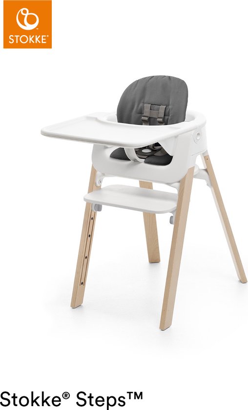 Stokke® Steps™ Babyset Kussen - Herringbone Grey