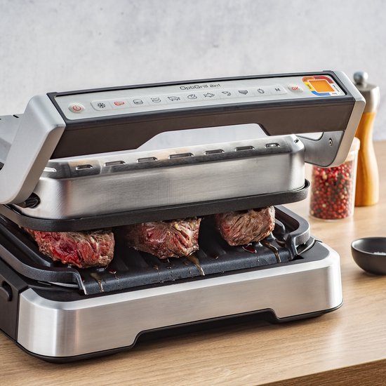 Tefal OptiGrill 2in1 GC772D - Contactgrill - Intelligent Grill en BBQ