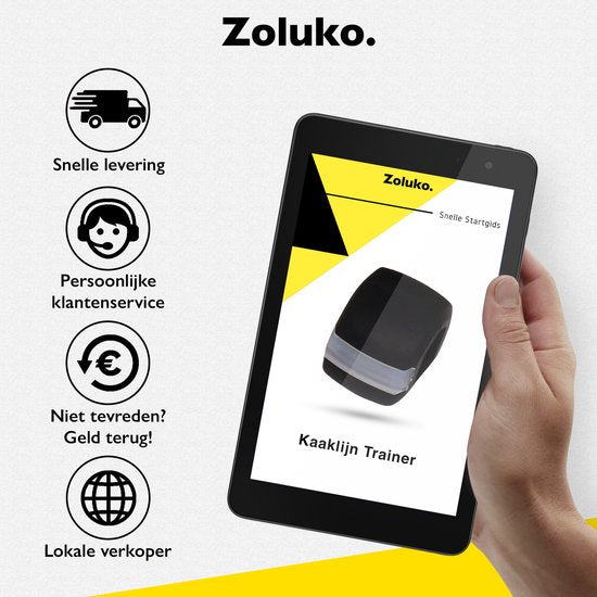 Zoluko Professionele Kaaklijn Trainer Set - Incl. Ketting en Opbergdoosjes - 3 Niveaus - Kaaktrainer Mannen en Vrouwen - Kaak trainer - Jawline Trainer - Jaw Trainer - Onderkin Trainer - Onderkin Afslanker