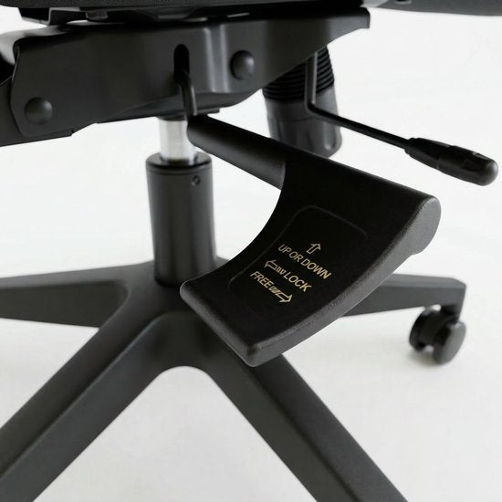 Backerz Ergonomische Bureaustoel - Bureaustoelen voor Volwassenen tot 160kg - Fabric Office Chair - NEN-EN1335