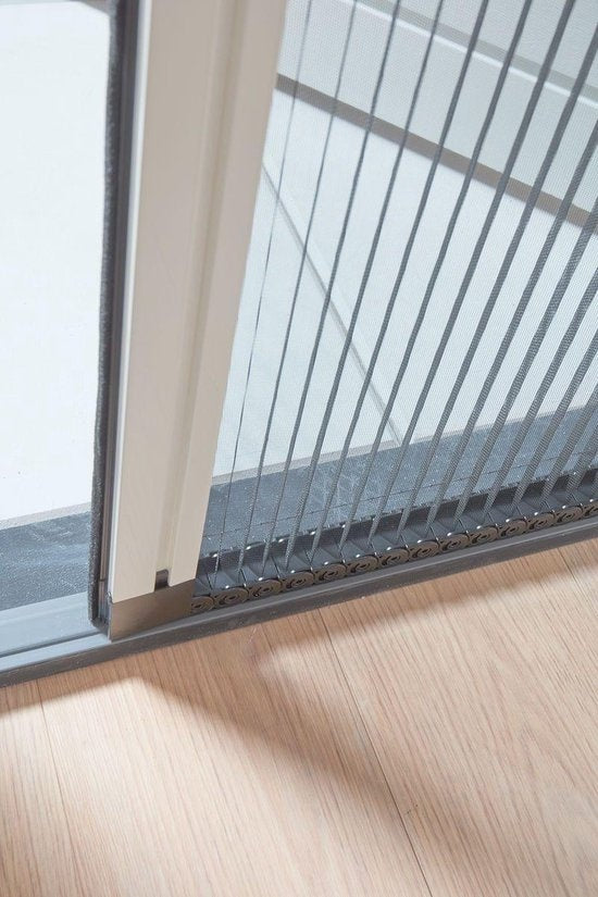 Bruynzeel Plisséhordeur s900 B 96x197-200 wit