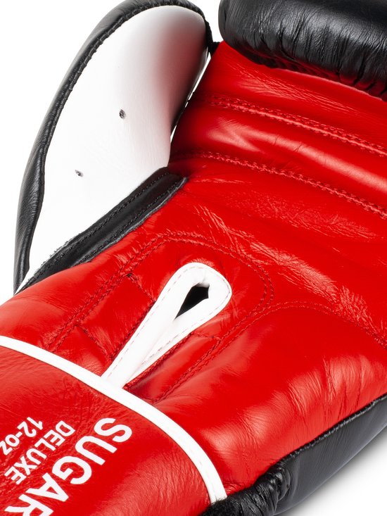 Benlee Sugar Deluxe Vechtsporthandschoenen Volwassenen - zwart/wit/geel/rood
