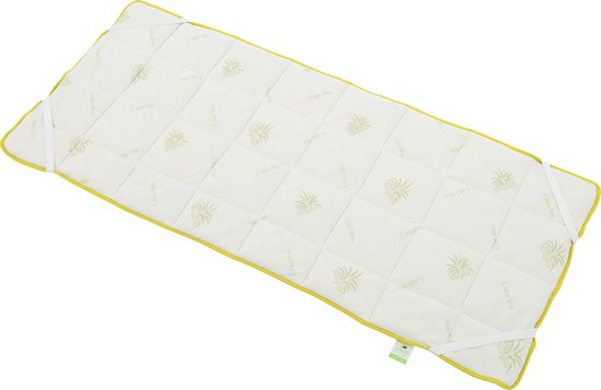 Vitality Pur - Matrasoplegger Aloë Vera – Extra Comfort & Beschermt Matras – 90x200 cm