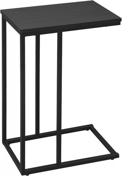 Woltu Bijzettafel - Metalen Frame - Houten Blad - 46 x 46 x 48 cm