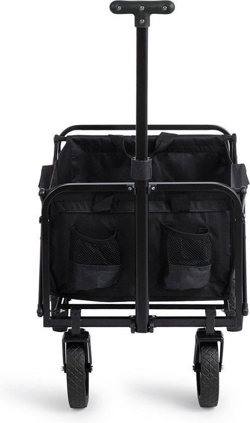 909 Outdoor Bolderkar - Opvouwbaar - Max laadvermogen 80 KG - 75x46x91cm - Zwart
