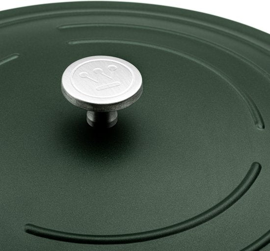 Westinghouse Performance Series - Hapjespan Inductie Met Deksel - 32cm Sauteerpan - Groen - Geschikt voor alle warmtebronnen inclusief inductie en oven