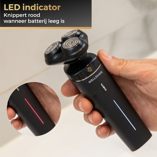 Wellshave 4 in 1 Scheerapparaat Mannen - Met Trimmer & Neustrimmer - Elektrisch Scheerapparaat- Nat en droog - Scheerapparaten - Scheren - Baardtrimmer