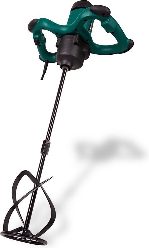VONROC Verf / cementmixer – 1800W – 2 snelheden – 3m rubberen kabel – Incl. roerstaaf 140x600MM