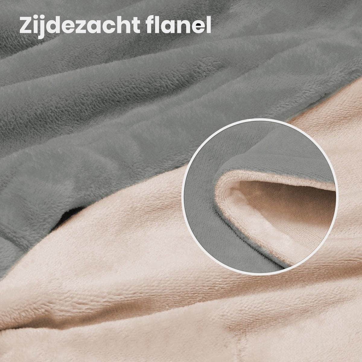 Auronic Elektrische Warmtedeken - 1 Persoons - 3 Warmtestanden - Bovendeken met Timer - 160 x 120cm - Grijs