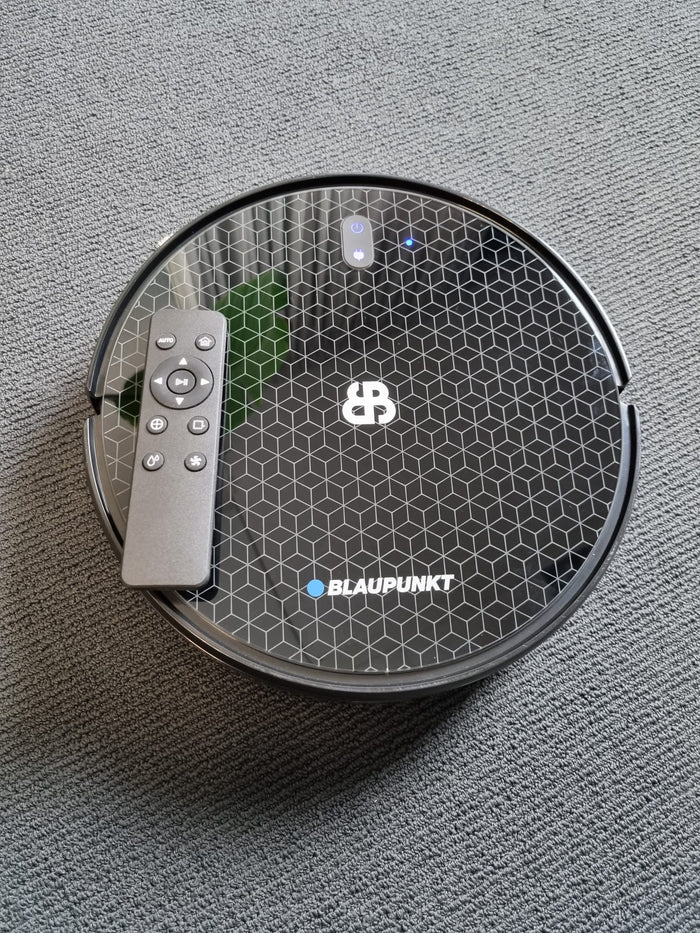 Blaupunkt Bluebot C1 Robotstofzuiger met Dweilfunctie – 35x35x10 cm – Zwart