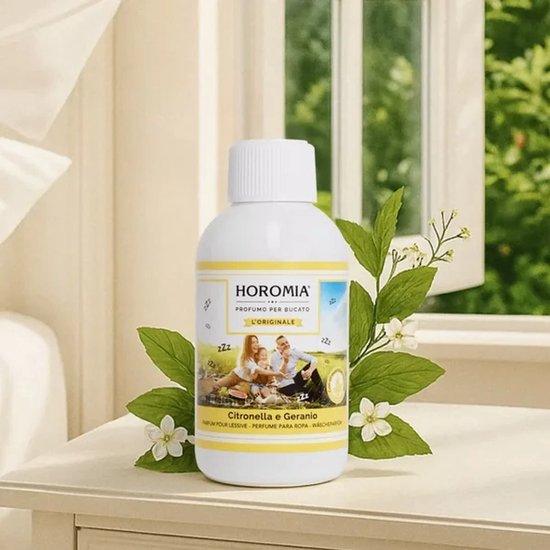 Horomia Wasparfum Citronella e Geranio 250 ml - Limited Edition - Anti Mug - Geur bij de Was
