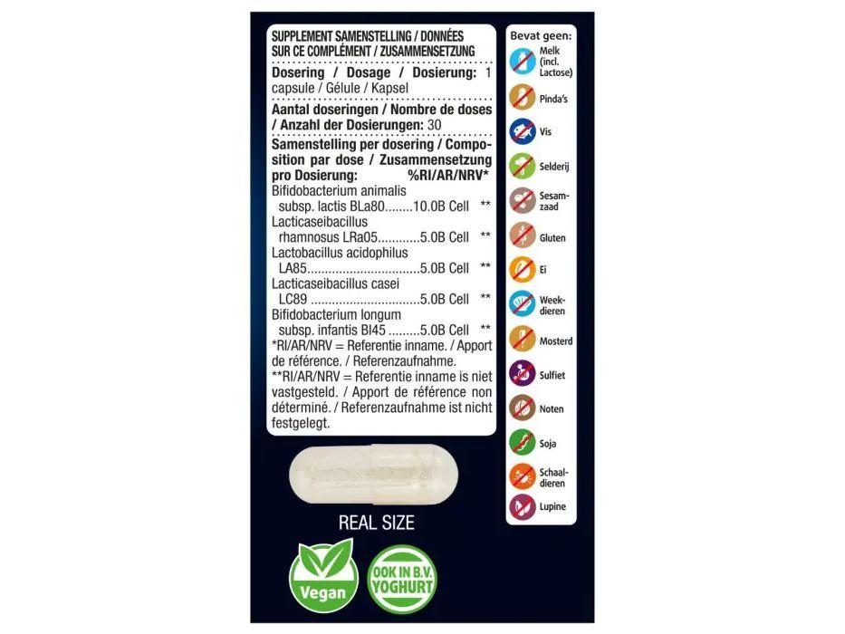 Lucovitaal Post Biotica Caps - 2 x 30 Capsules - Puur