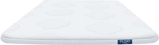 FLOAT - 1 Persoons luchtbed foam topper met elastiek - 191x99x5 cm - CloudSpring Original