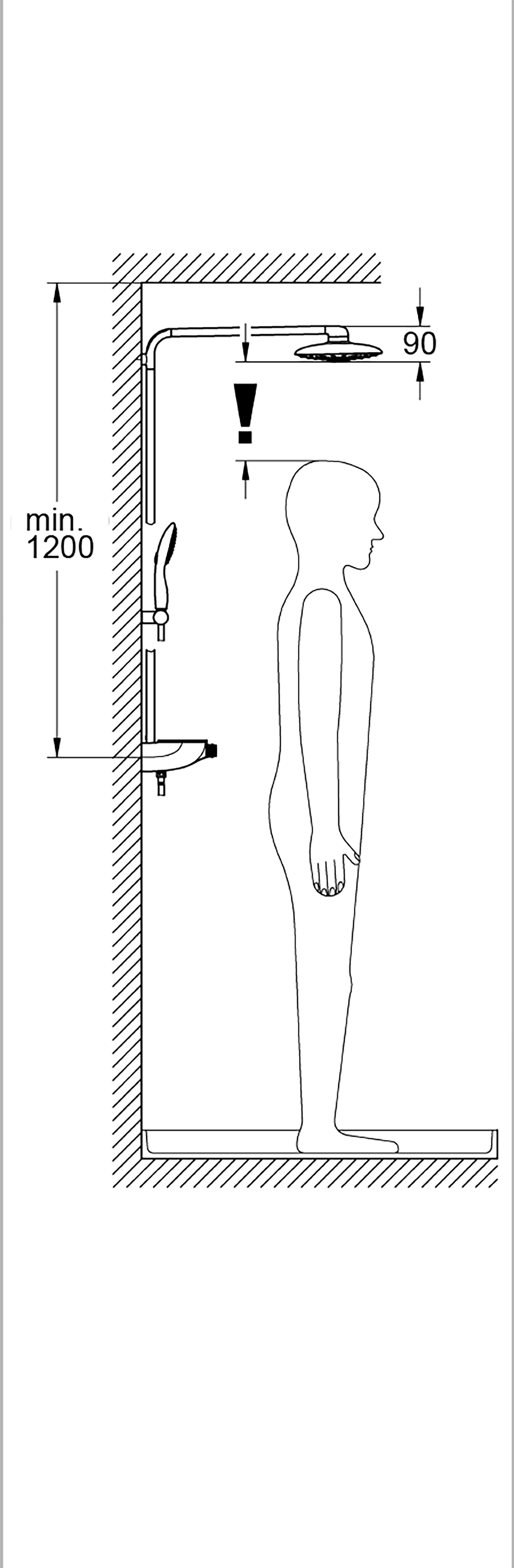 Grohe Rainshower System SmartControl Duo - Regendouche 360 mm - Chroom