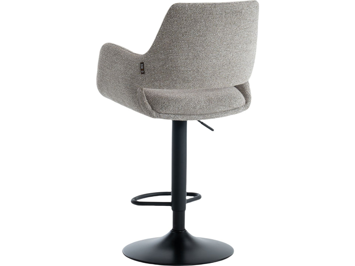 Criks Design Monza barkrukken - Set van 2 - Verstelbaar en draaibaar - Taupe