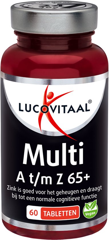 Lucovitaal Multi A-Z 65+ 60 tabletten